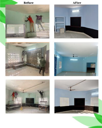 class room and hall inner painitng copy